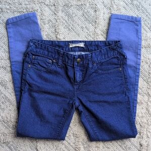Free People Women Jeans Ombre Blue